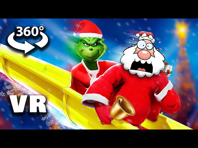 Christmas Waterslide 360° VR