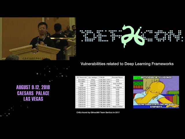 DEF CON 26 AI VILLAGE - Kang Li - Beyond Adversarial Learning Security Risks in AI Implementations