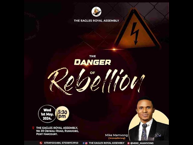 THE DANGER OF REBELLION with Mike Mamvong