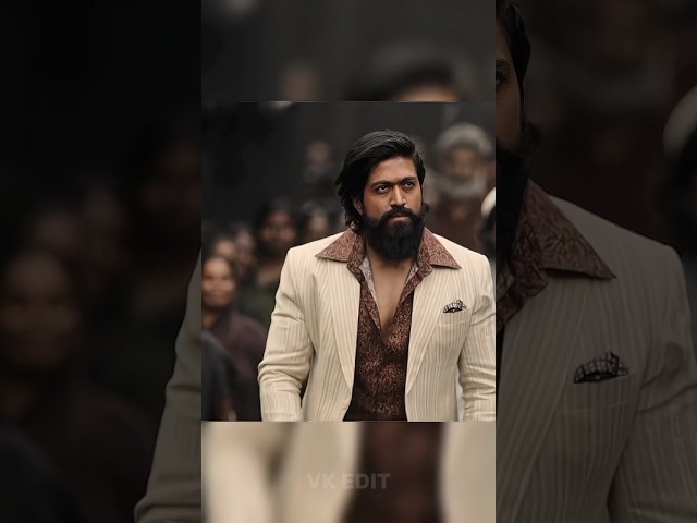 ROCKY BHAI EDIT..🔥•YASH ATTITUDE [4K] QUALITY HDR EDIT.. #kgf2​#yash​#ytshorts​ #shorts #rockyedit​