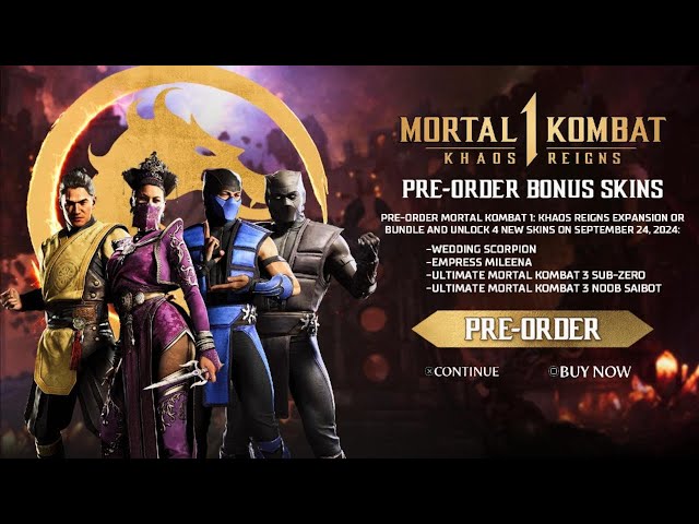 MK1 Khaos Reigns- Understanding New Skins, Dragon Krystals, New Brutalities & Twitch Drops!