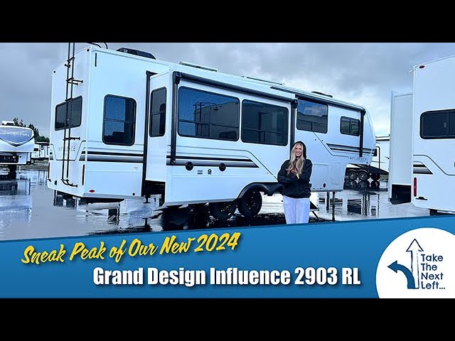 Sneak Peak of Our 2024 Grand Design Influence 2903RL