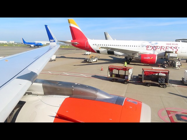 Scandinavian Airlines A320NEO Landing at Amsterdam Schiphol Airport | AMS