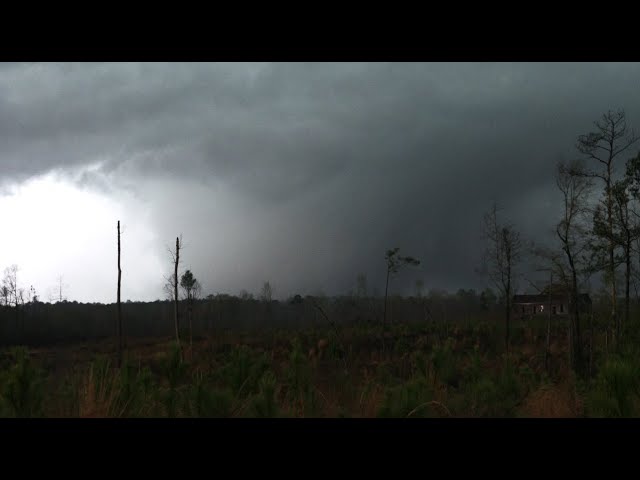 Massive Wedge Tornado near Morvin, AL - March 17, 2021