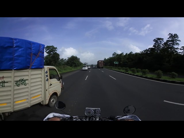 Motorbike Trip (360 video) - Thane to Vapi