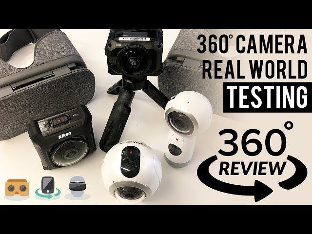 Garmin VIRB 360 VS Samsung Gear 360 VS Nikon Keymission 360 | Real world Test Footage & Review