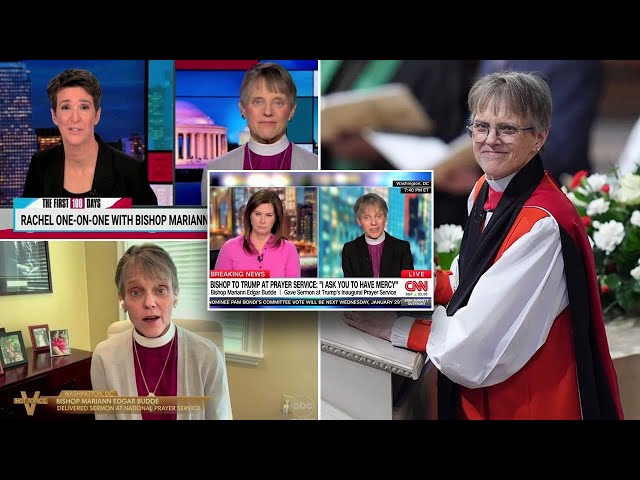 Bishop who lectured Trump starts media tour, first ‘Resistance’ darling of second term