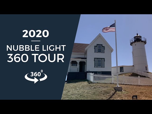 Nubble Light, York, Maine 360° Tour, Summer 2020