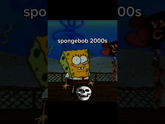 💀 Spongebob 2000s #shorts #spongebob #analoghorror