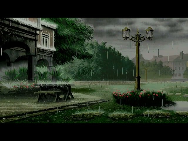 Mugen Stage: KOF 99 Rainy Park (Hi-res)