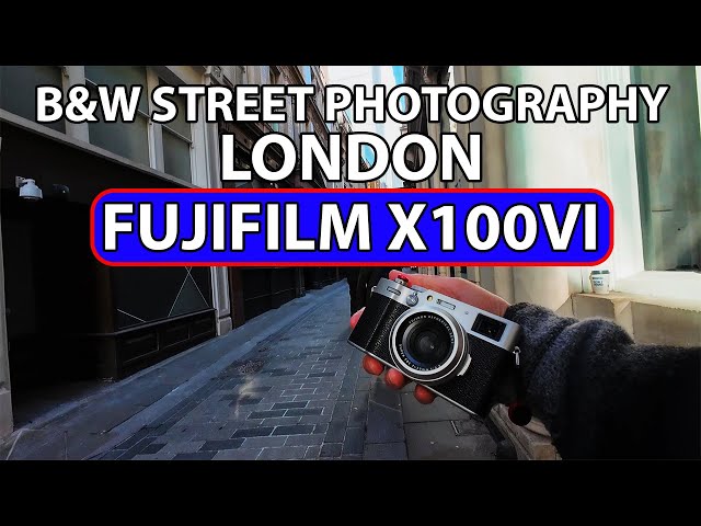 Street Photography LONDON - FUJIFILM X100vi