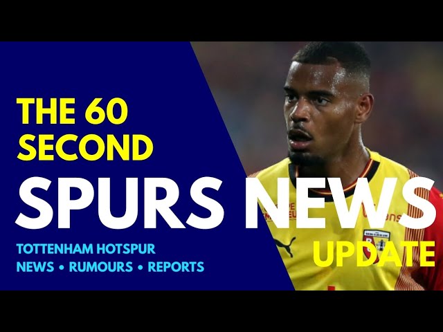 THE 60 SECOND SPURS NEWS UPDATE: Interest in Andy Diouf and James McAtee, Europa League Prize Money