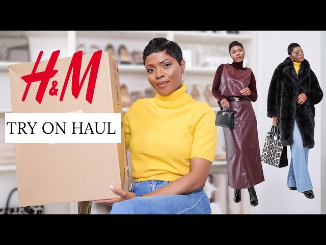 H&M HAUL & TRY ON | New In H&M | Stylish Affordable Fashion Finds | ama loves beauty