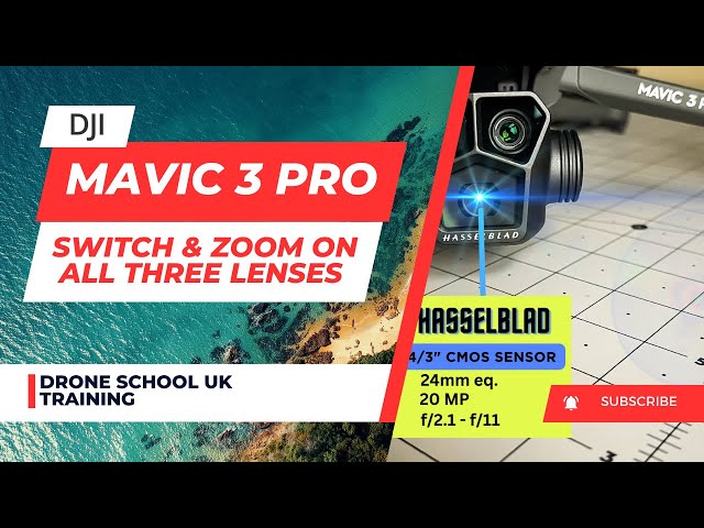 DJI Mavic 3 Pro | Two Best Ways to Switch and Zoom between the Three Camera Lenses