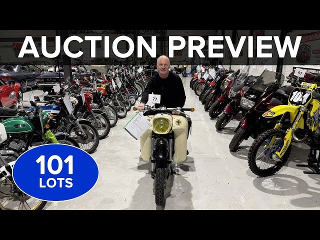 Steve Berry's Friday 14th February 2025 Motorcycle Auction Preview