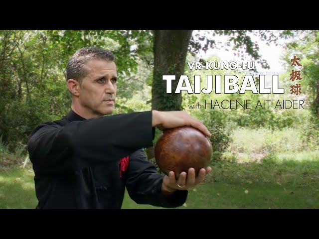 VR180 - Learn Taiji Ball With Hacène [French, Eng sub]