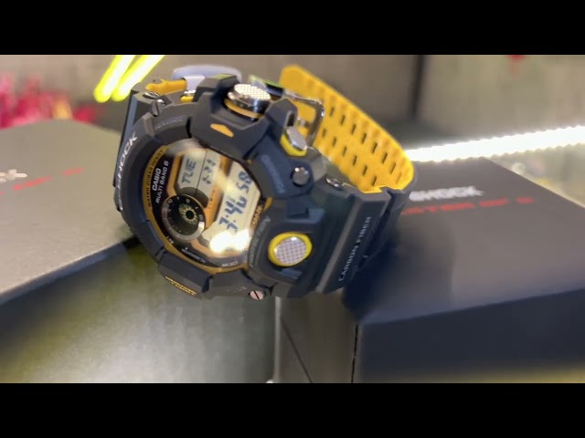 Casio G-Shock RANGEMAN Carbon Fiber“Emergency Yellow Accents"GW-9400YJ-1JF(JAPAN SET) available now!