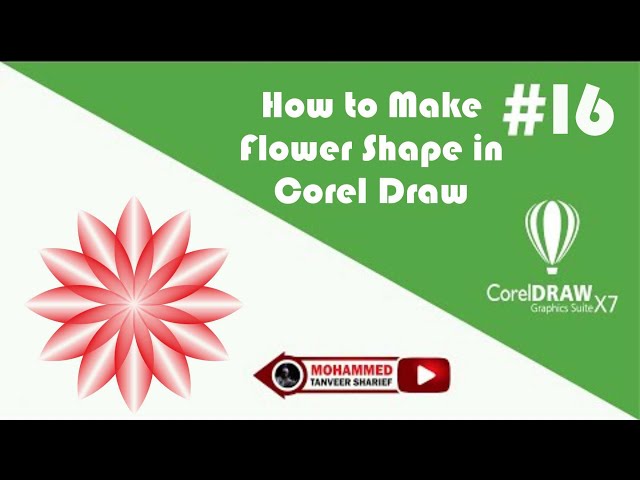 Tips And Tricks For Making Flowe Shap Design In Corel Draw#16