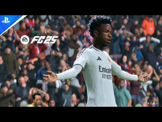 Vinícius Jr. vs Valencia - La Liga | EA FC 25 3rd Person Gameplay