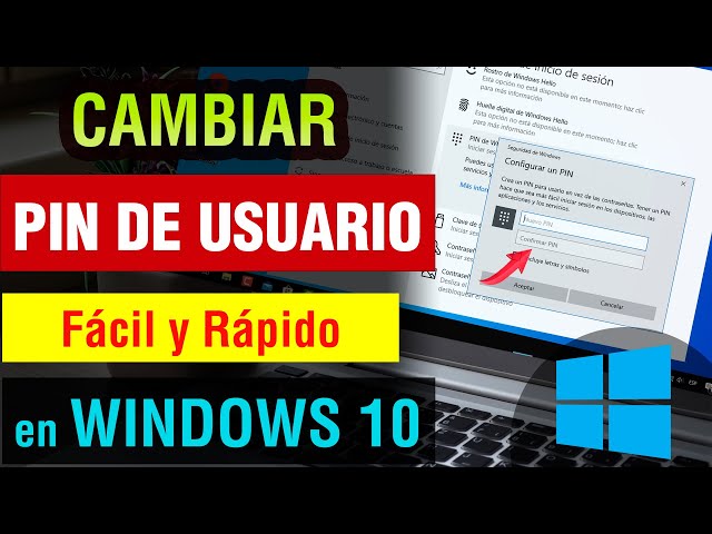 Como cambiar el Pin de Usuario en Windows 10 2025 | cambiar el pin de windows hello fácil y rápido