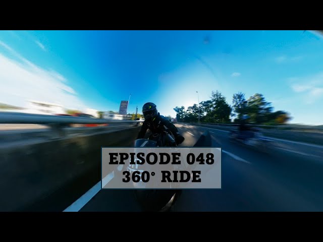 Episode 048 [ZOOM OUT FIRST] 360° Morning Ride to Work