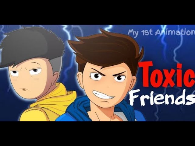 My First animation ft.toxics friends ||  animated video @ANIMATION_WITH_MAYANK @RGBucketList