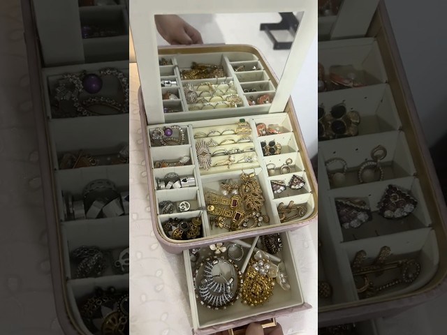 😍 Organize Jewelry With Me In Jewelry Organizer Part-1 | 💫 ASMR 💫 | Jewellary