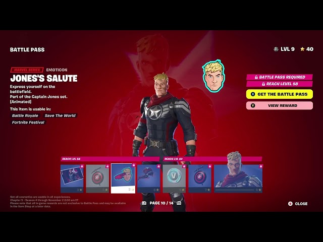 fortnite battle pass marvel season