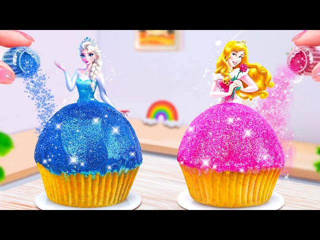 Amazing Pull Me Up Princess Cake 😍 Top 10 Disney Princess Cake Decorating Ideas 💟Yummy Little Cakes