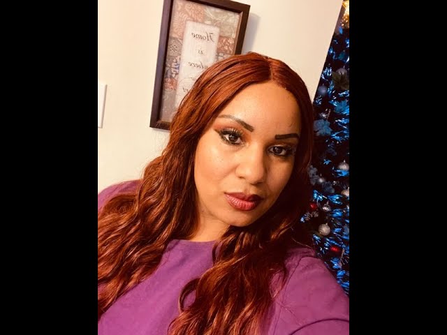 Quick UNICE WIG REVIEW MUST HAVE FOR  2023-  BEAUTIFUL  22inch REDDISH BROWN  LACEFRONT 🦋❤️🦋🙏🦋