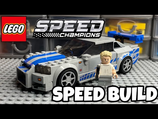 Build with me Lego Speed Champions Nissan Skyline GT-R!