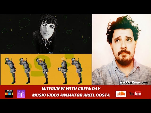 Green Day Music Video Animator Ariel Costa