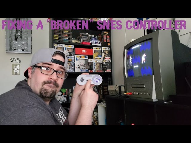 Fixing A Broken SNES Controller