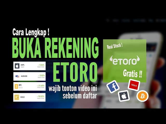 CARA MEMBUKA SEKURITAS ETORO | JOHANNES LIONG