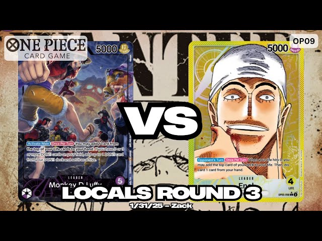 Purple Luffy VS Enel | OP09 Locals Gameplay