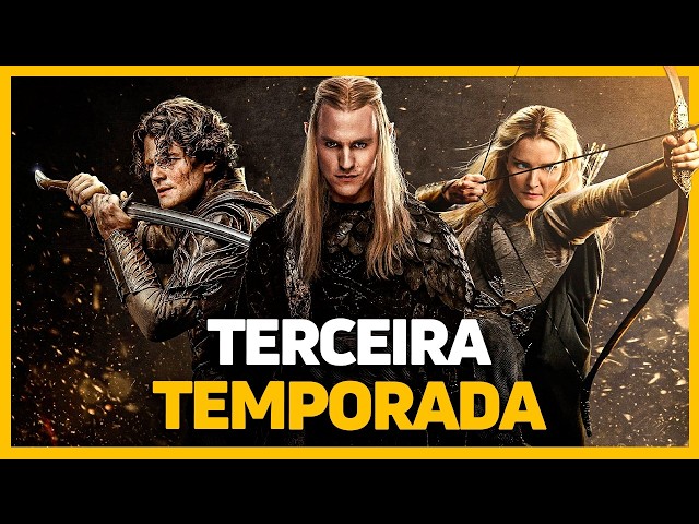 🚨 ANÉIS DE PODER RENOVADA! UM ANEL, Guerras em ERIADOR e tramas da TERCEIRA temporada