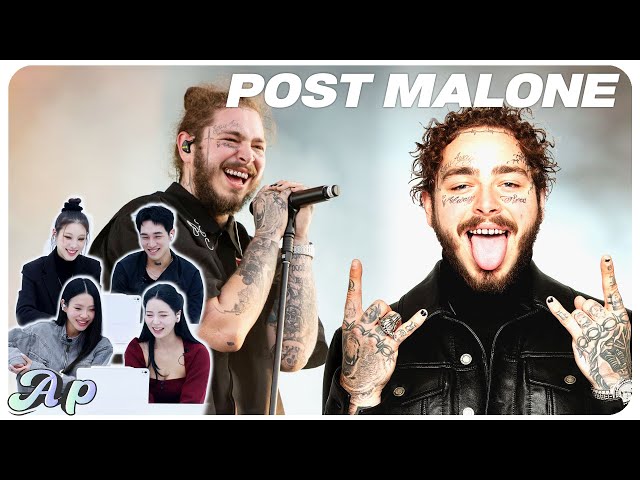 Post Malone Music Video Reaction by Korean Artists | Asopo