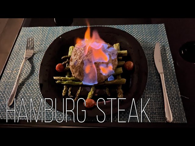 Dinner Ideas With Ground Beef | How to Make Hamburg Steak With Melting Cheese