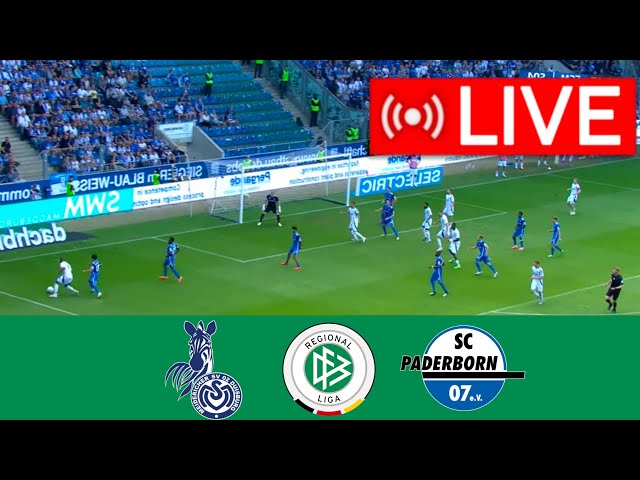 🔴 MSV Duisburg gegen SC Paderborn 07 II LIVE-Spiel | Regionalliga West 2025 | Spiel heute LIVE!