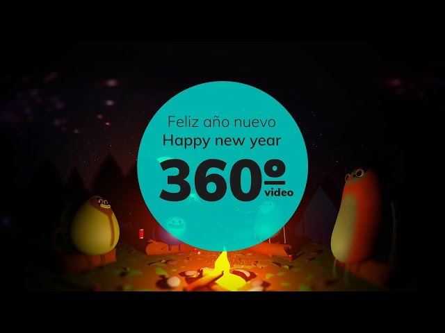 Happy new year! 360º greetings