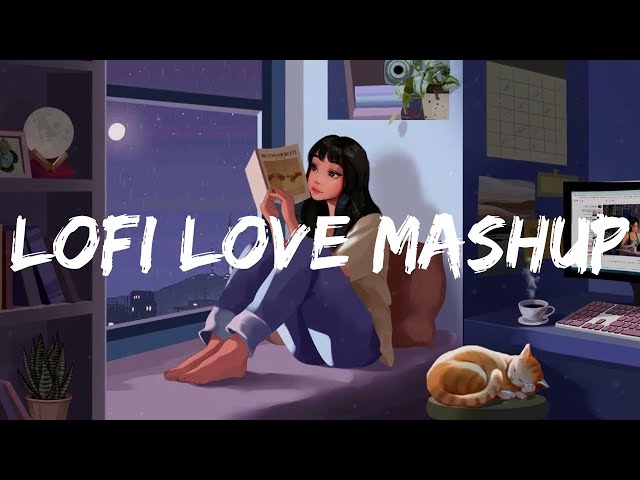 Lofi Love Mashup | Non Stop Music to Relax, Drive, Study | Bollywood Lofi  Songs