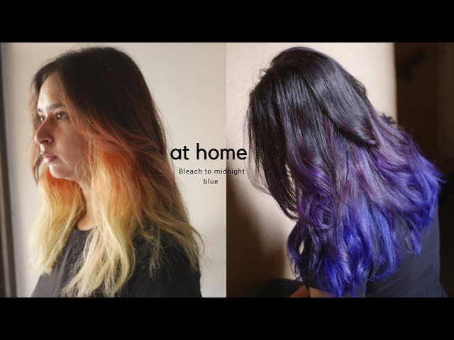 Bleaching and Coloring at Home | Step By Step