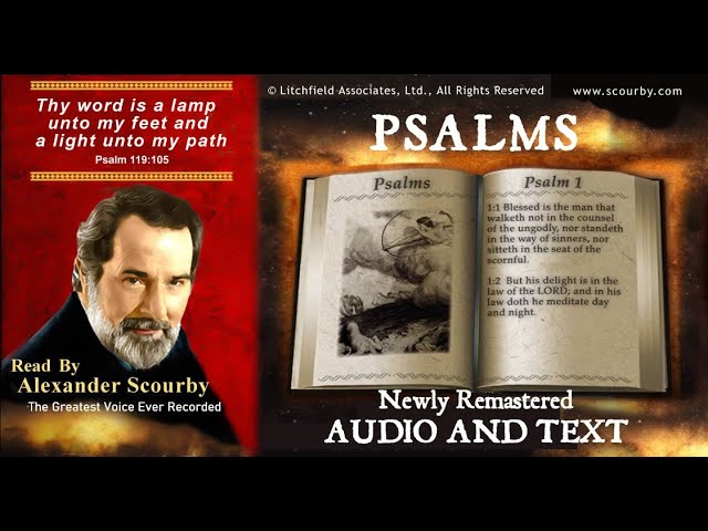 19 | Book of Psalm | Read by Alexander Scourby | AUDIO & TEXT | FREE on YouTube | GOD IS LOVE!