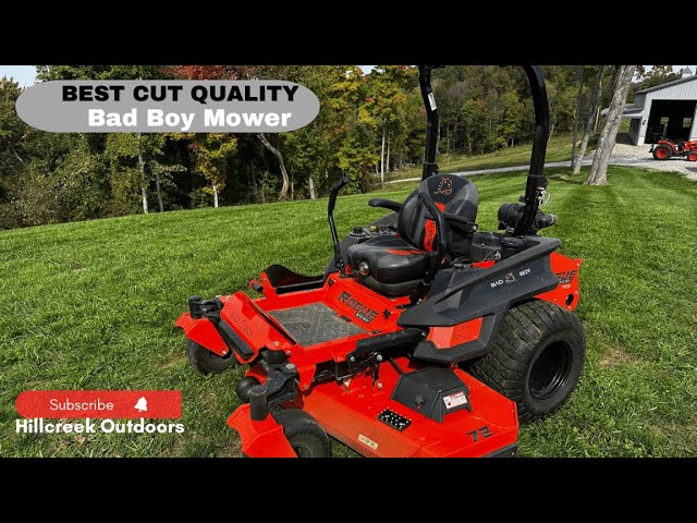 How to Get the BEST Cut Quality Bad Boy Mower