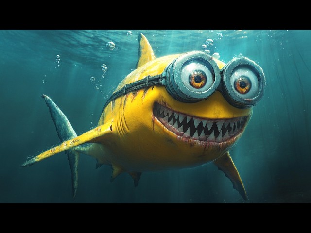 MINION-SHARK - Story of transformation  (Minions Parody)