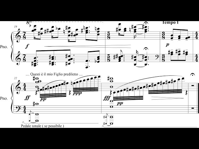 Gian Paolo Luppi - I Misteri della luce for Piano (2013) [Score-Video]