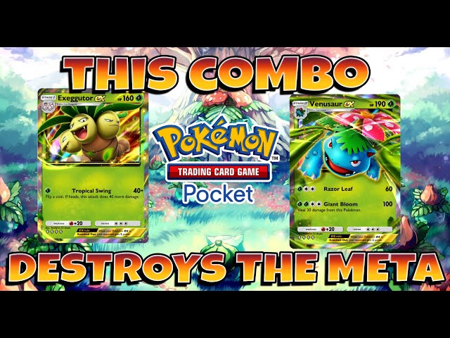 POKEMON MASTER Reveals DEADLY Exeggutor & Venusaur COMBO