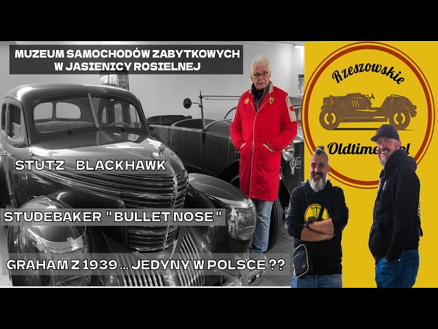 Czy Elvis Presley kochał STUTZ BLACKHAWK ? ... GRAHAM jedyny w Polsce ? ... Pocisk w nosie ?