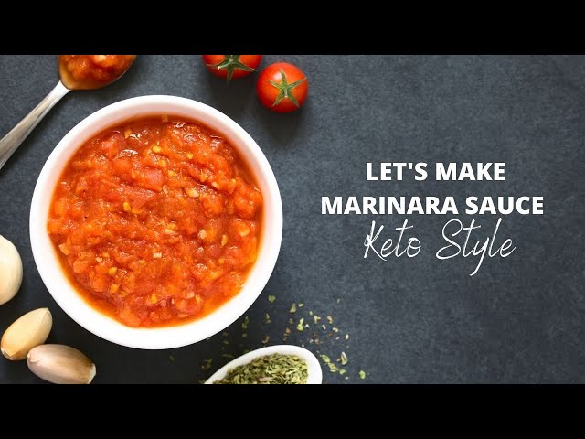 Keto Marinara | How to Make a Delicious Keto Friendly Marinara Sauce