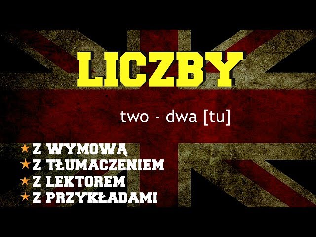 Liczby i liczby porządkowe po angielsku